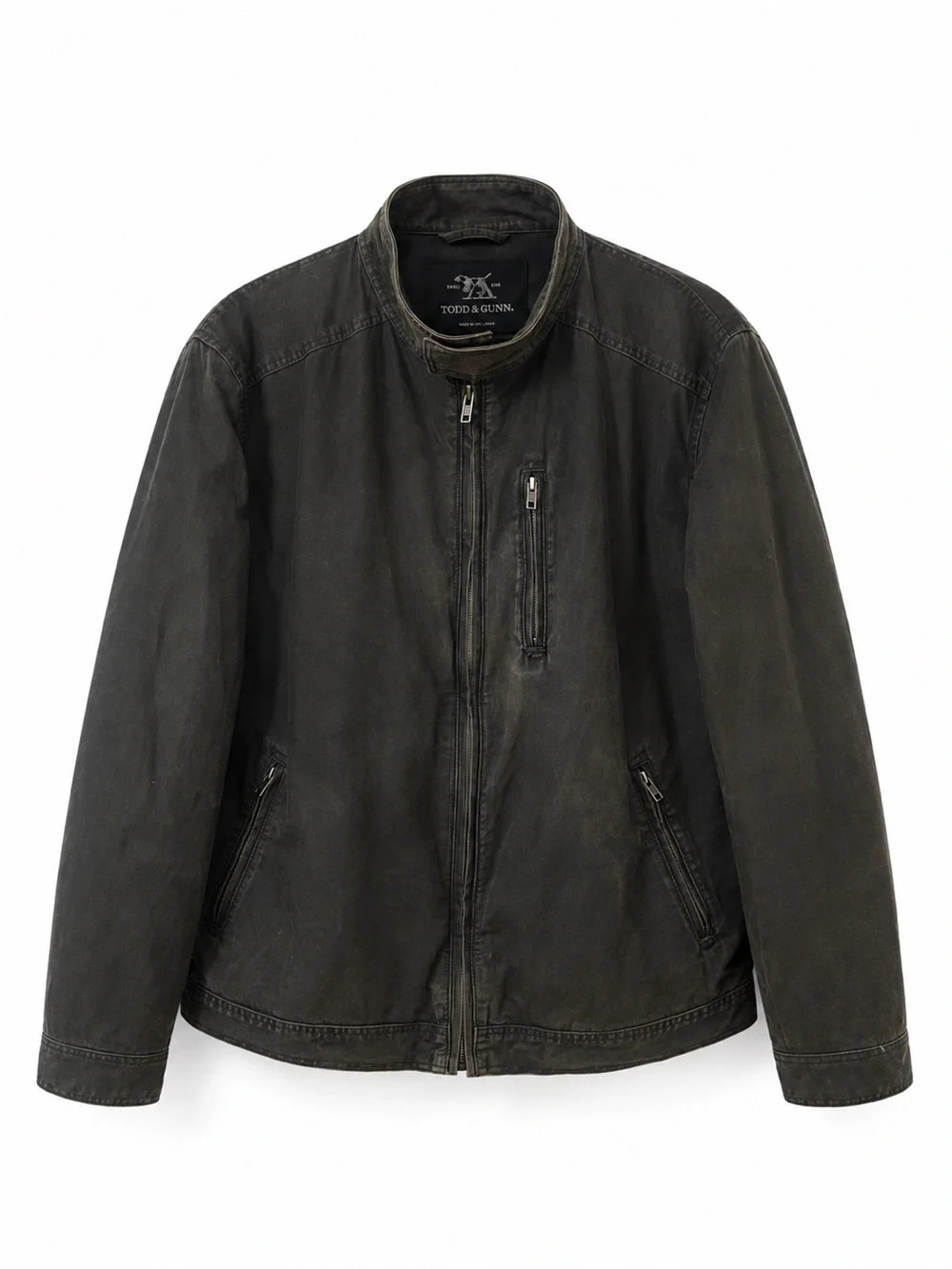 Rodd & Gunn Charcoal Black Coated Jacket